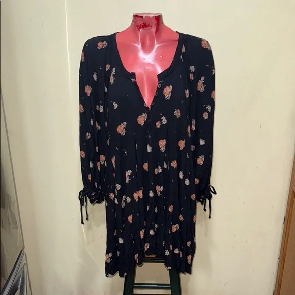 Free People Winter Sun Floral Tunic dress - Picture 4 of 8